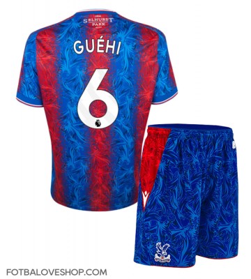 Crystal Palace Marc Guehi #6 Dětské Domácí Dres 2024-25 Krátký Rukáv (+ trenýrky)